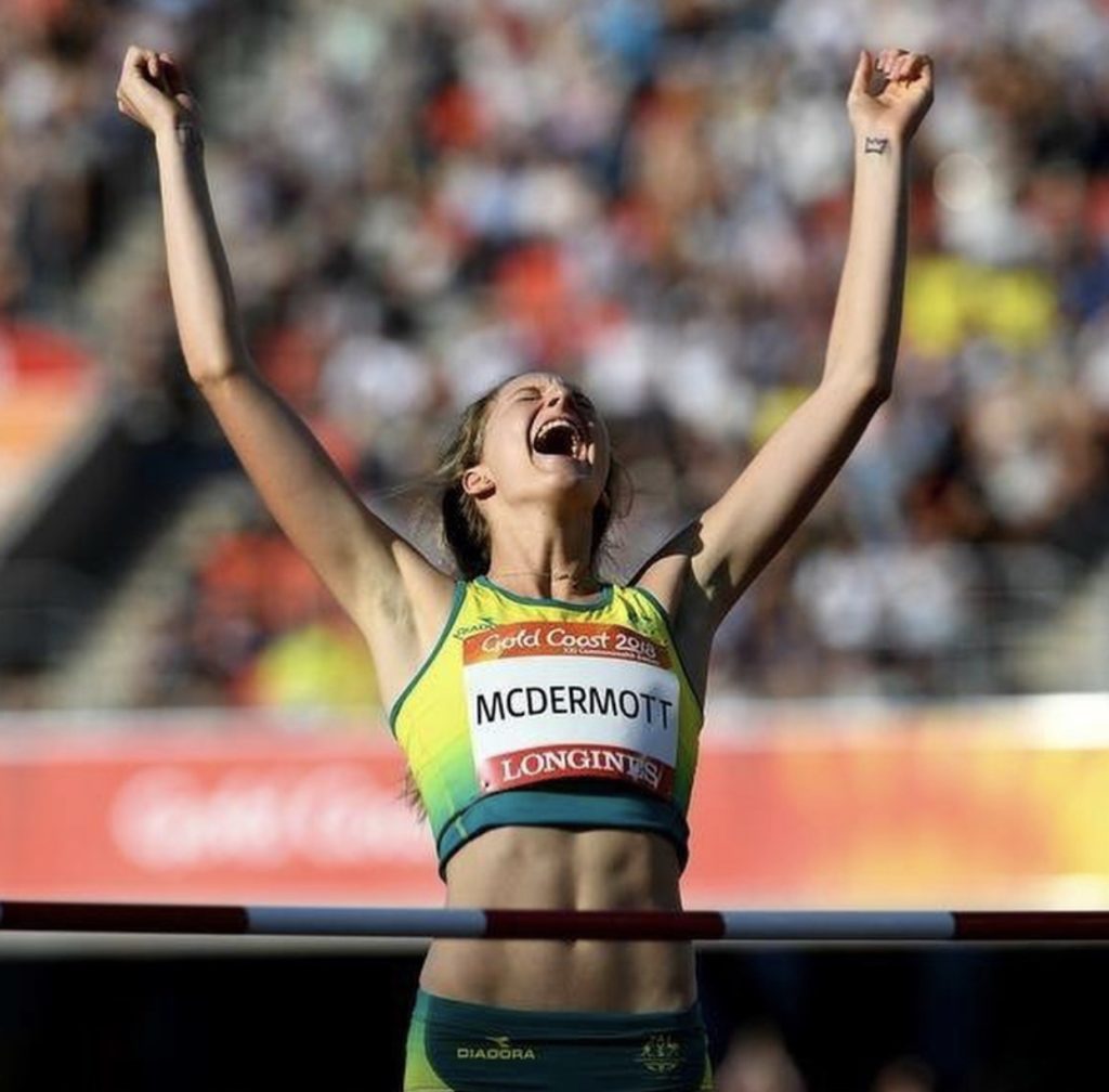 commonwealth games 2018 high jump bronze medalist physiotherapy nutrition dietetics podiatry massage athletes and ambassadors central coast tuggerah