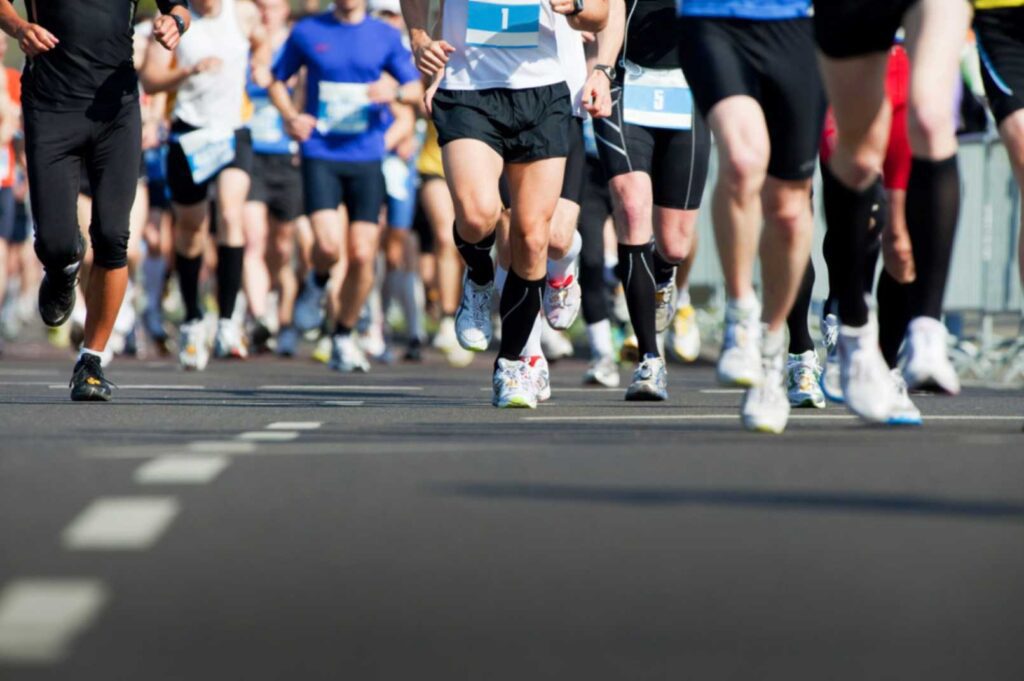 Preparing your feet for a marathon